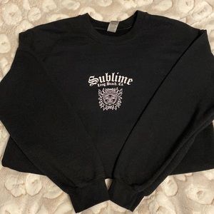 Black Sublime Crew Neck